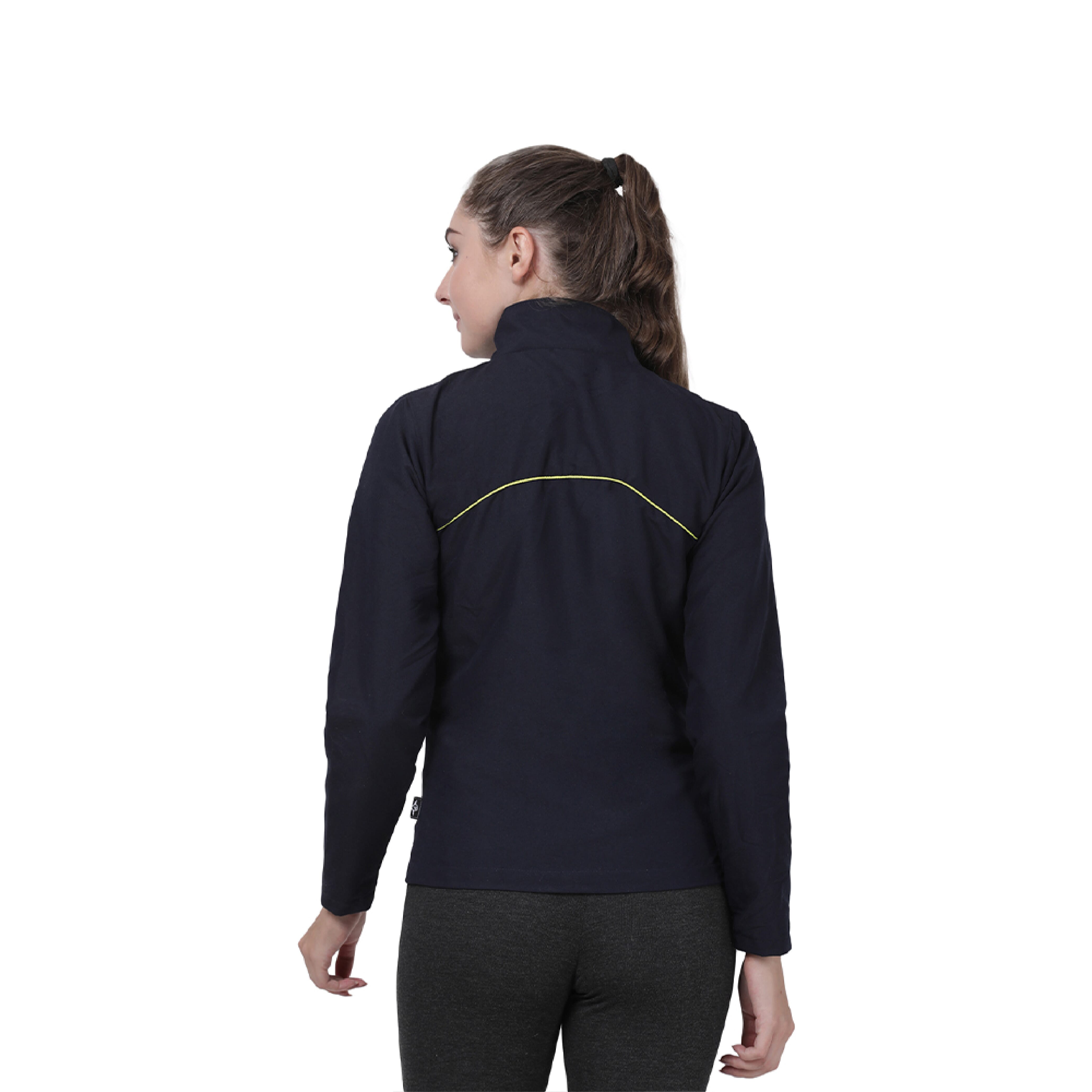 Plutus Women Solid Polyester Sports Jacket